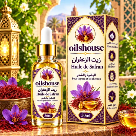 زيت الزعفران Huile de Safran 30ml