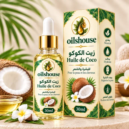 زيت الكوكو  30ml  Huile de Coco