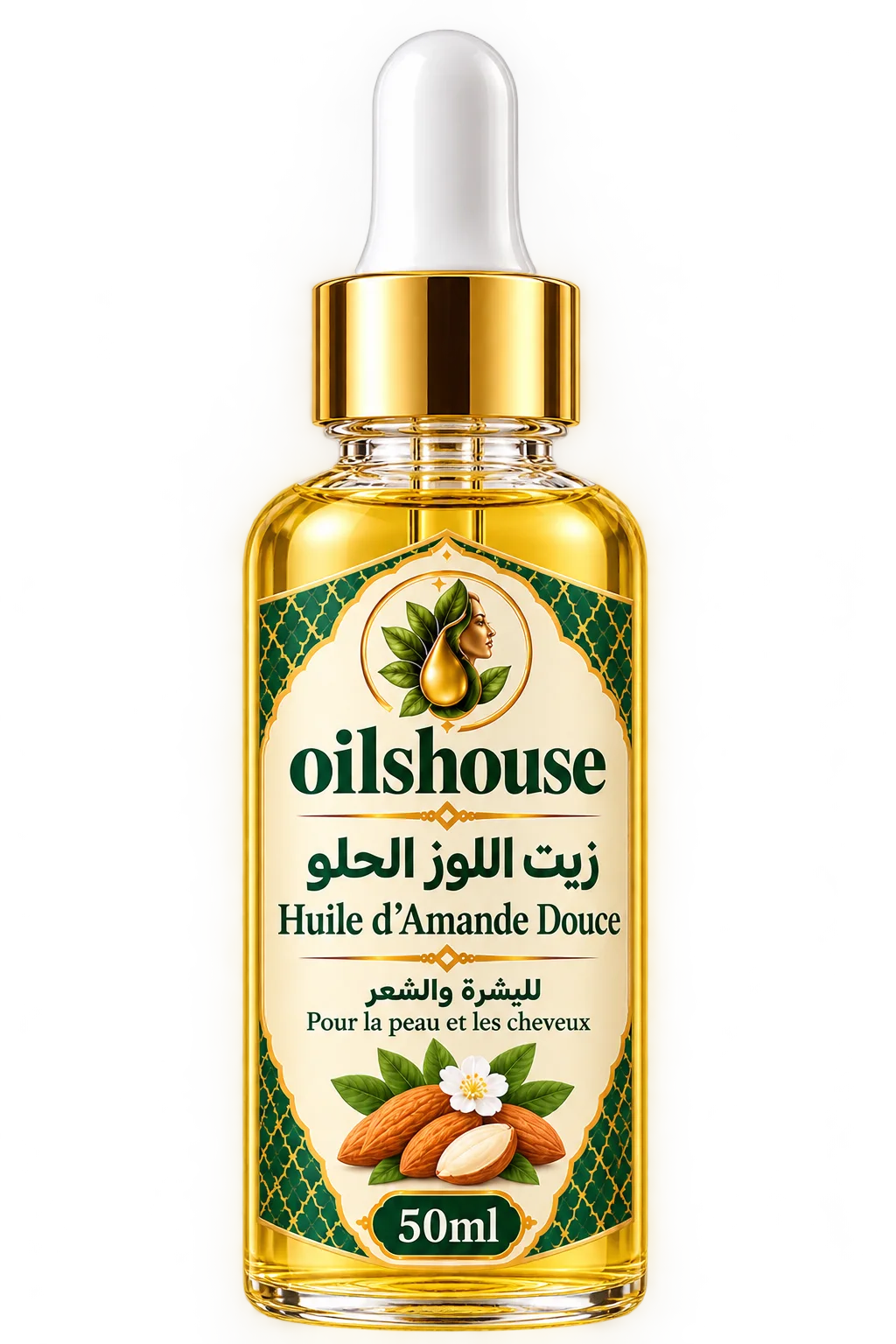زيت اللوز 30ml Huile de Amande
