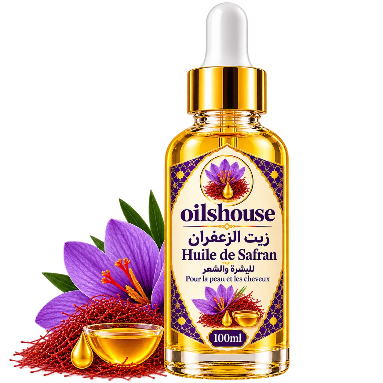 زيت الزعفران Huile de Safran 30ml