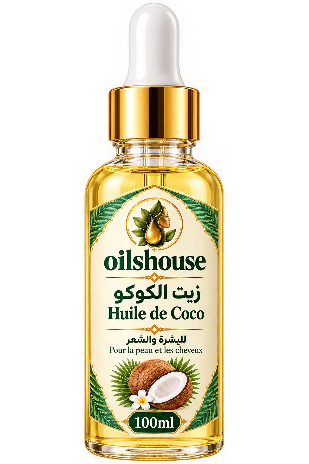 زيت الكوكو  30ml  Huile de Coco