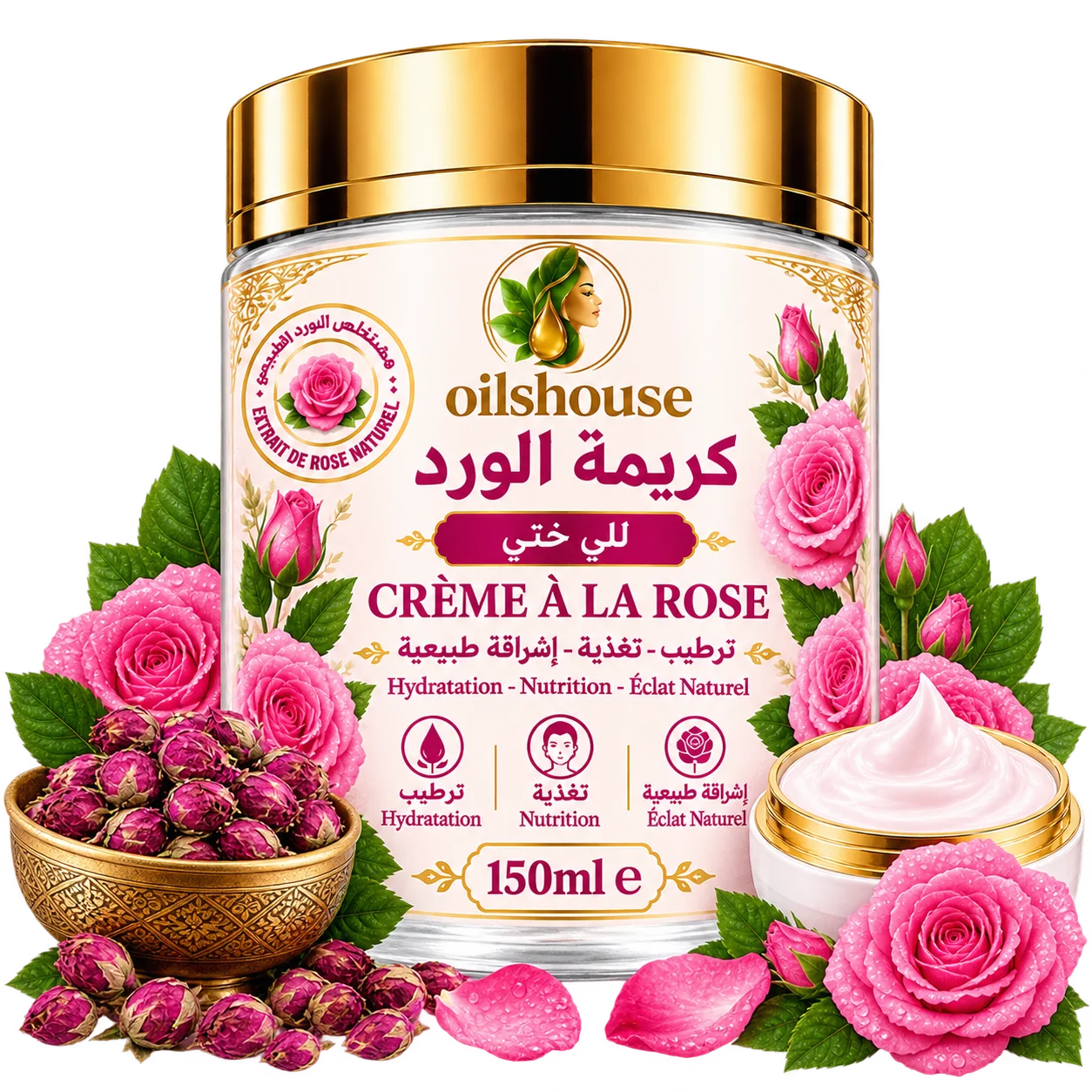 كريمة الورد  50ml LAROSE