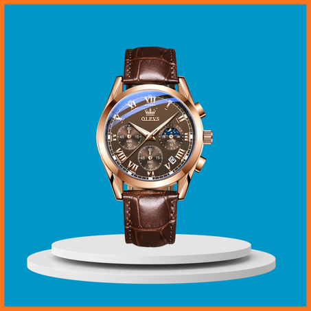 ساعة يدوية فاخرة للرجال
