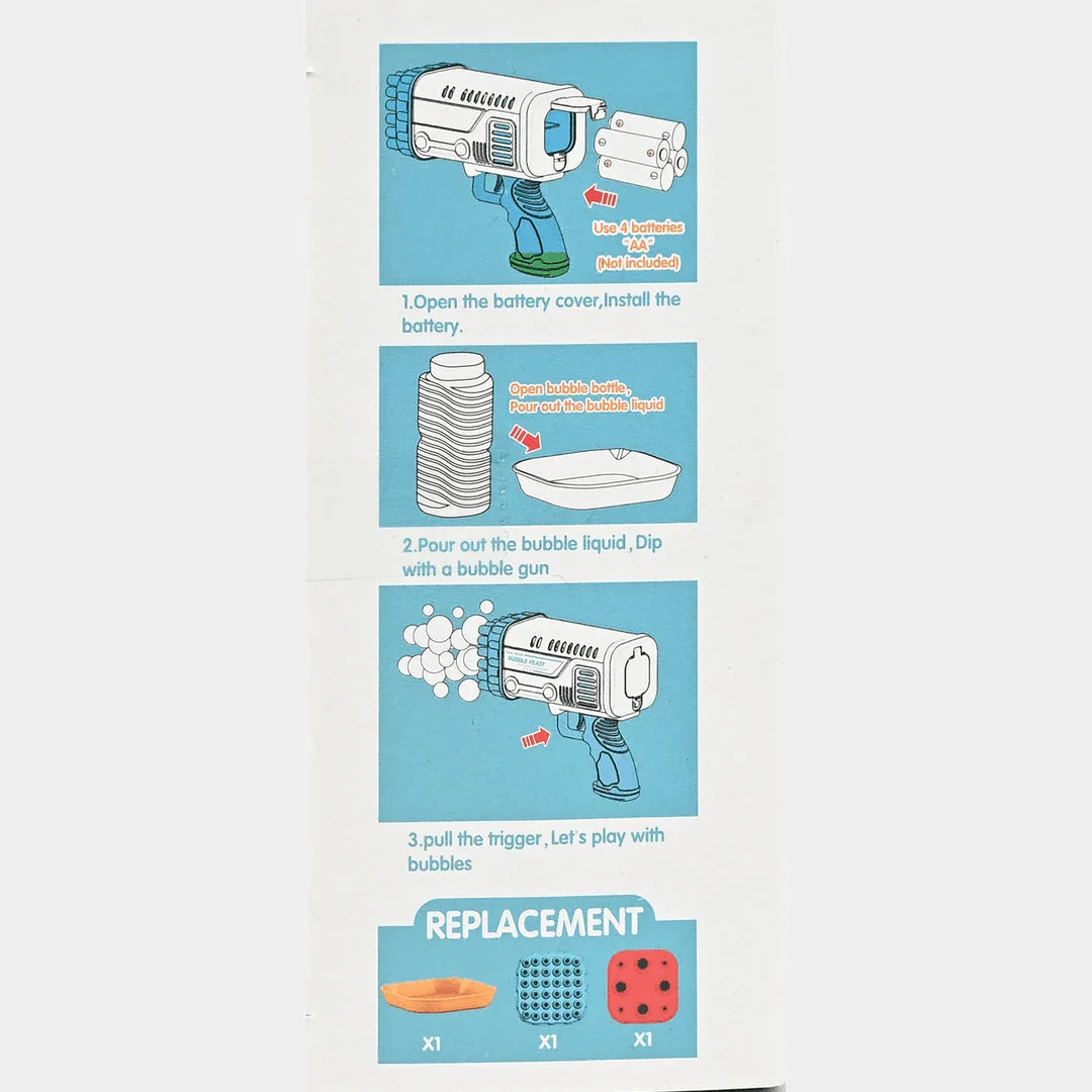 مسدس فقاعات ببطاريات