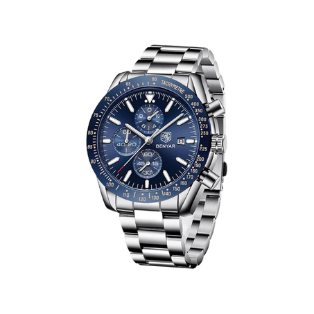 ساعات عملية للرجال من بينيار بتصميم انيق ومظهر فريد، ساعات رياضية كوارتز للرجال مقاومة للماء، ساعات غير رسمية عسكرية تكتيكية.