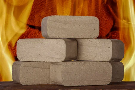 Briquettes de bois compressé en hêtre  100% Bois Naturels