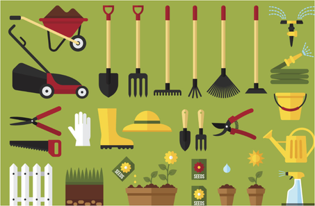 أدوات البستنة