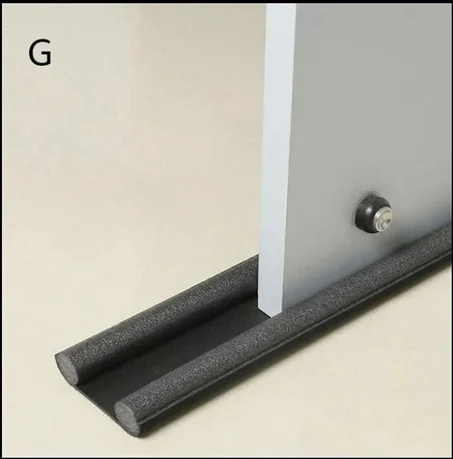 😍حاجز مطاطي للباب. Door sealing strip cleaning 😍