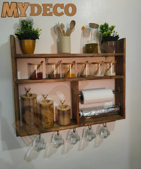 منظّم العطرية ديال المطبخ – ترتيب أنيق وسهولة فالاستعمال ✨