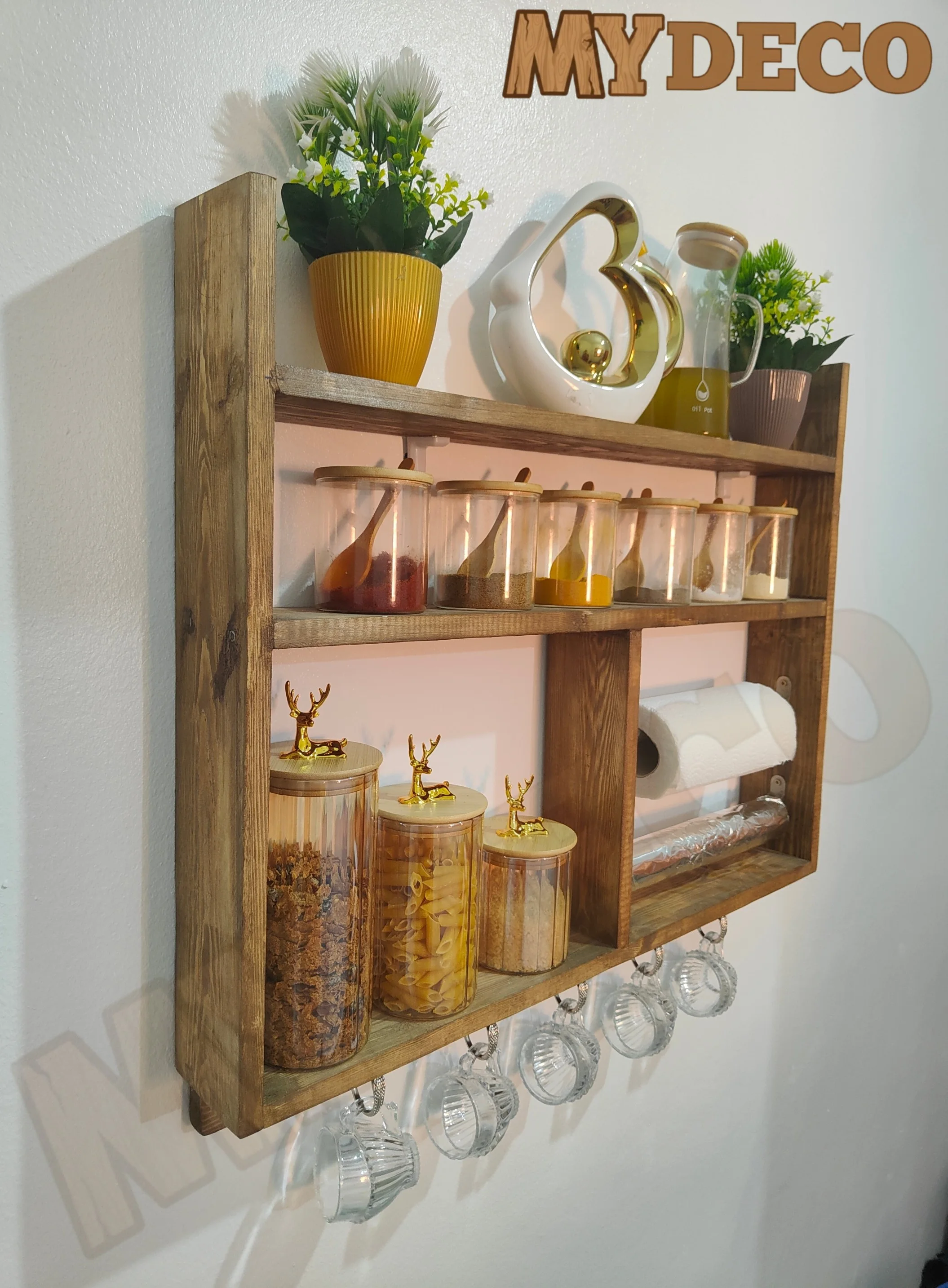 منظّم العطرية ديال المطبخ – ترتيب أنيق وسهولة فالاستعمال ✨