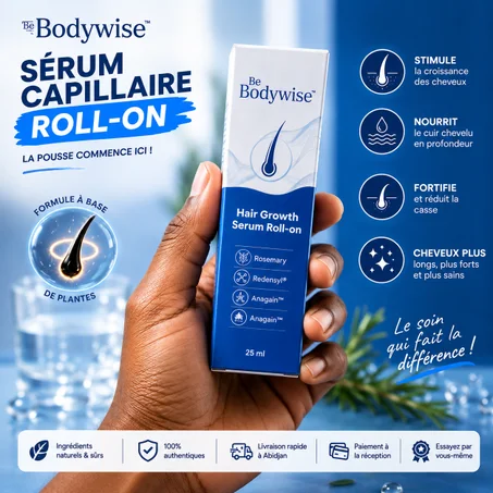 Sérum Capillaire Roll-On | Pour tous types de cheveux