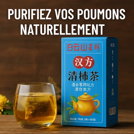 Thé Clean Lung: PUISSANT SOUTIEN PULMONAIRE ET NETTOYAGE DU POUMON