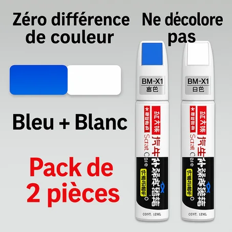 Stylo rénovateur de plaques d’immatriculation