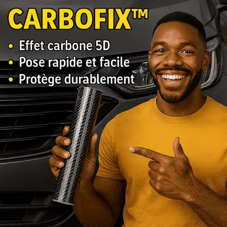 CarboFix™: Film Carbone 5D Haute Qualité
