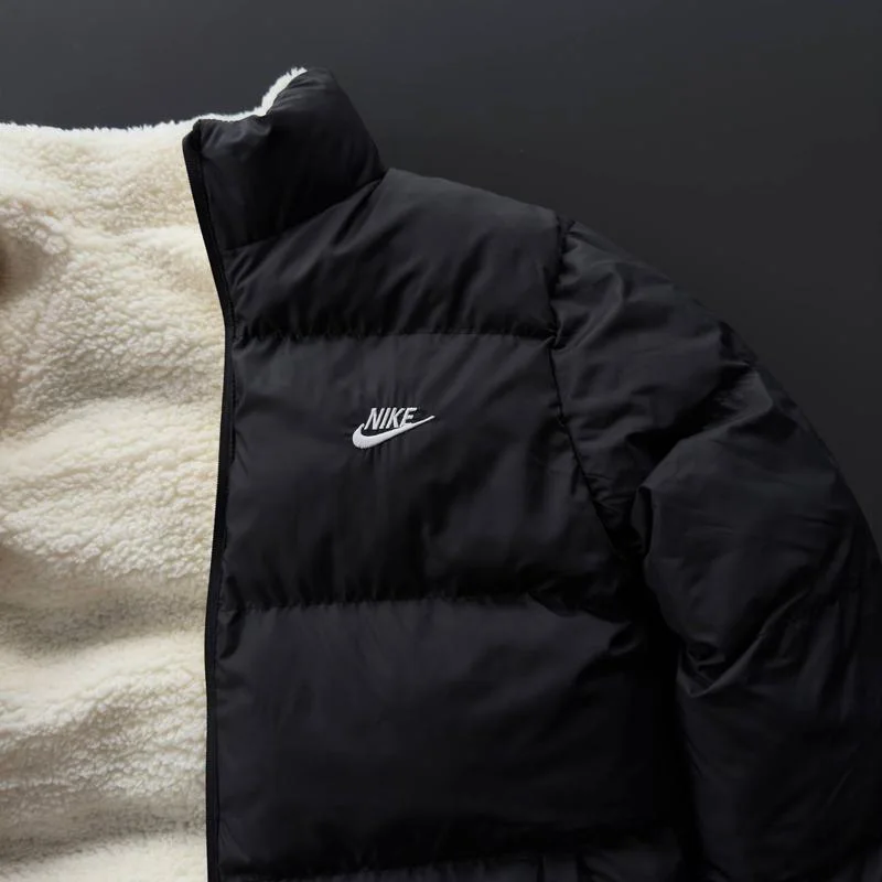 DOUBLE FACES NIKE JACKET NOIR ET BLANC