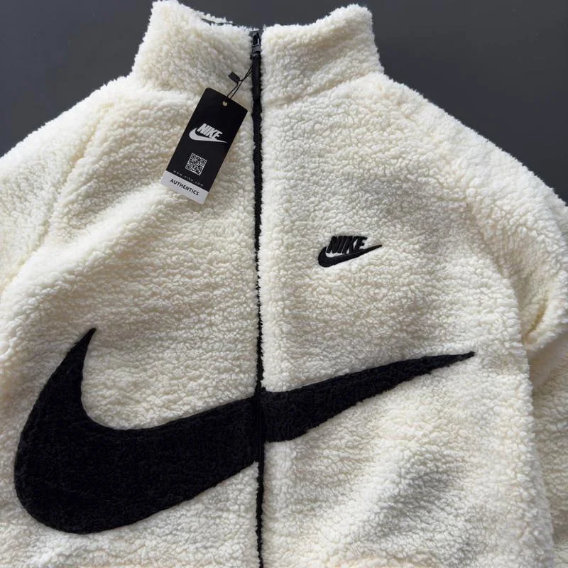 DOUBLE FACES NIKE JACKET NOIR ET BLANC