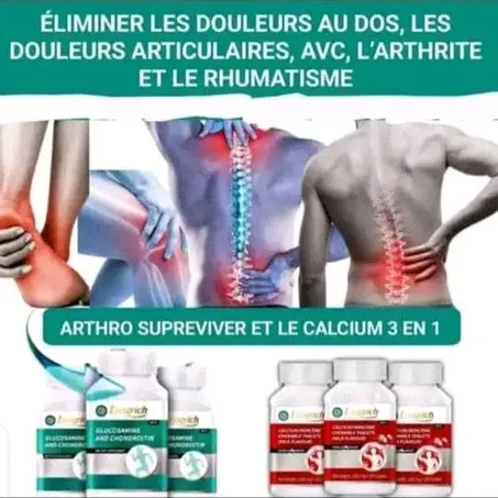 GLUCOSAMINE (Arthro et Calcium)