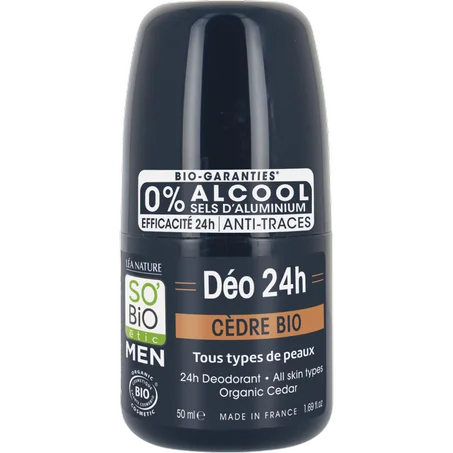 So Bio Déo Men Cèdre 50Ml