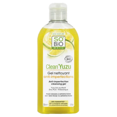 So Bio Yuzu Gel Nettoyant Anti-imperfections 200Ml