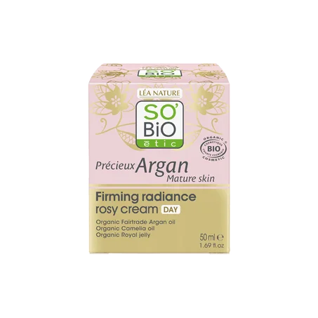 Creme Rose  Eclat fermeté  jour, Précieux argan