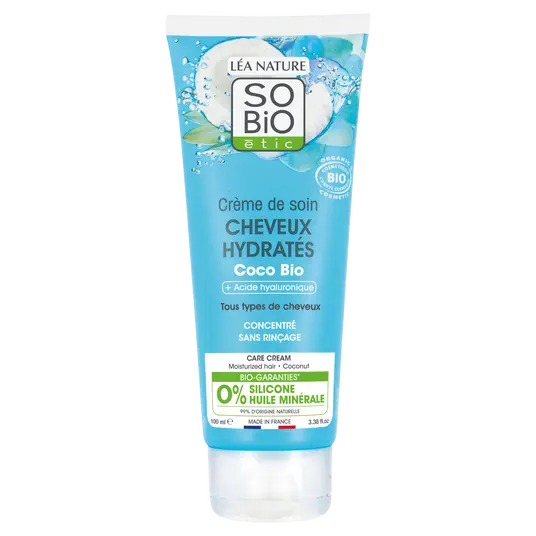 So Bio Crème Cheveux Hydratés Coco 100Ml