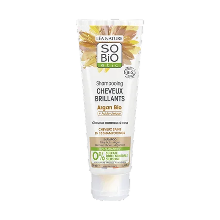 So Bio Shampoing Cheveux Brillants Argan 250Ml