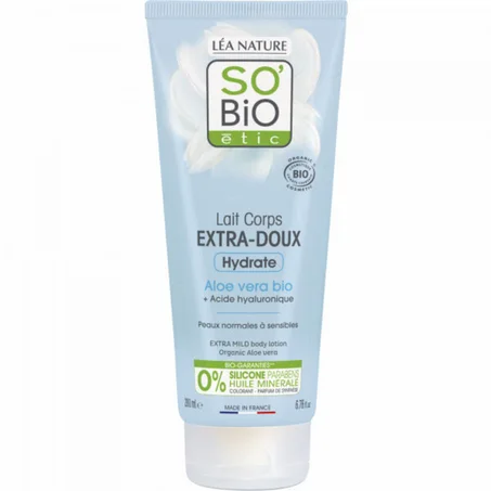 So Bio Lait Corps Extra Doux Aloe Vera 200Ml