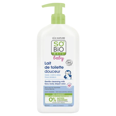 Lait de toilettes douceur baby