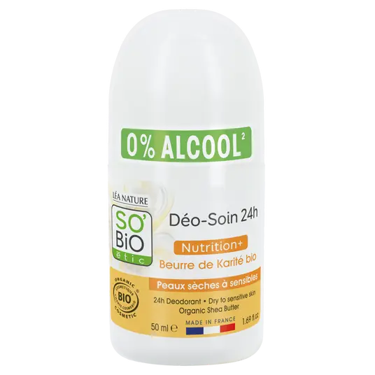 So Bio Déodorant Nutrition Karité 50Ml