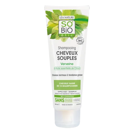 So Bio Shampoing Cheveux Purifiés Verveine 250Ml