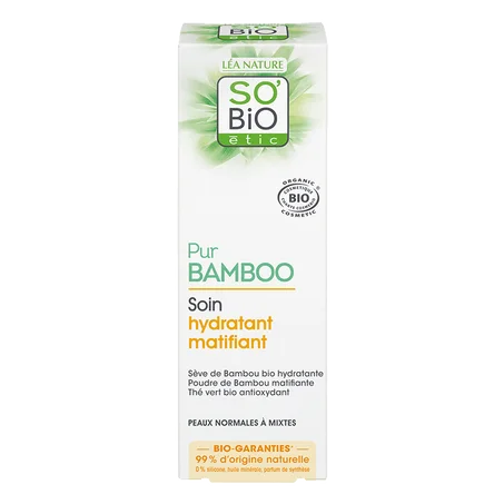 So Bio Soin Hydratant Matifiant Bamboo 50Ml
