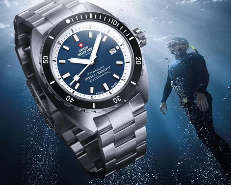 ساعة Swiss Military أصلية اوتوماتيك السعر 270 الف دينار لغاية انتهاء وقت العرض! ⏳