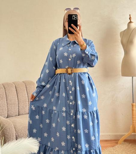 فستان دجين صيفي