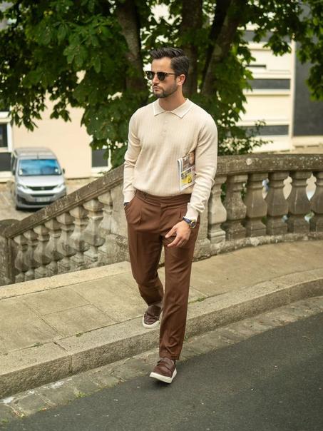 Pull homme polo turc