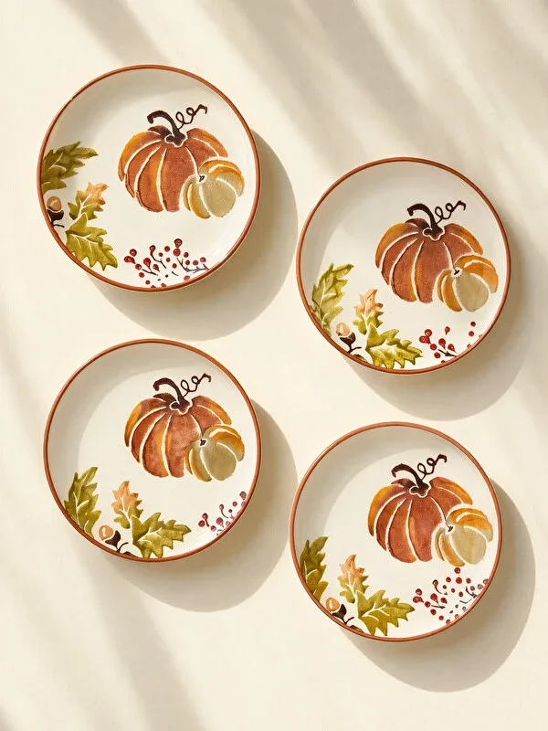 lot de 4 assiette a gateau