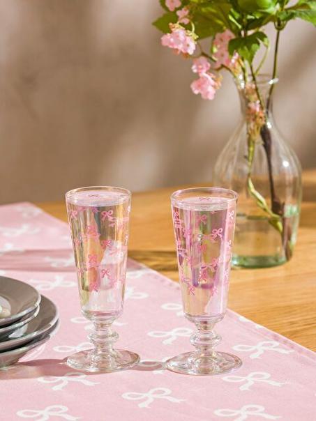 verre a pied 2pcs
