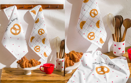 torchon de cuisin deux pcs