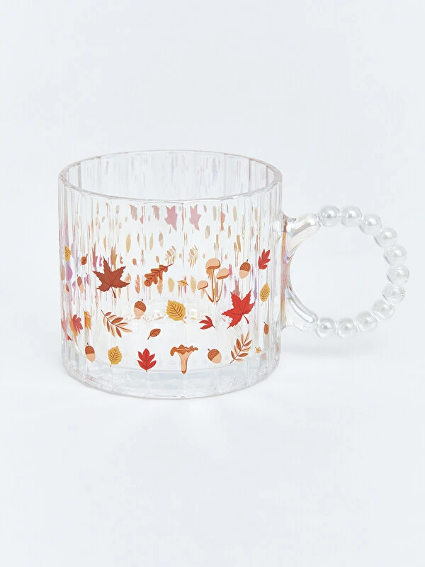 mug en verre transparent