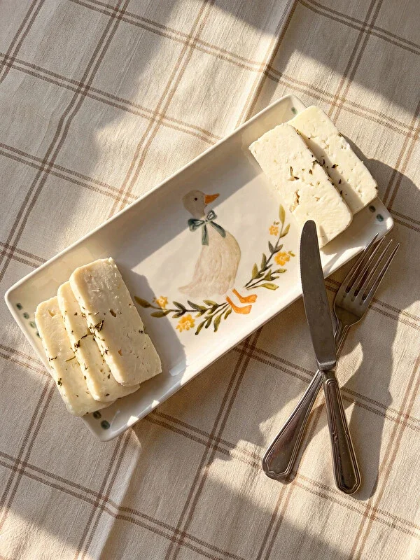 assiette rectangulaire