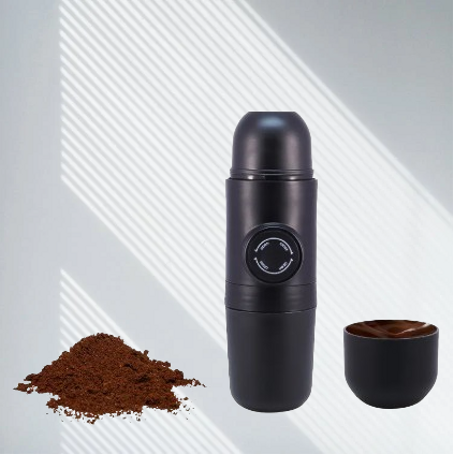 ☕ آلة الإسبريسو اليدوية المحمولة – استمتع بالقهوة في أي مكان! 🔌❌