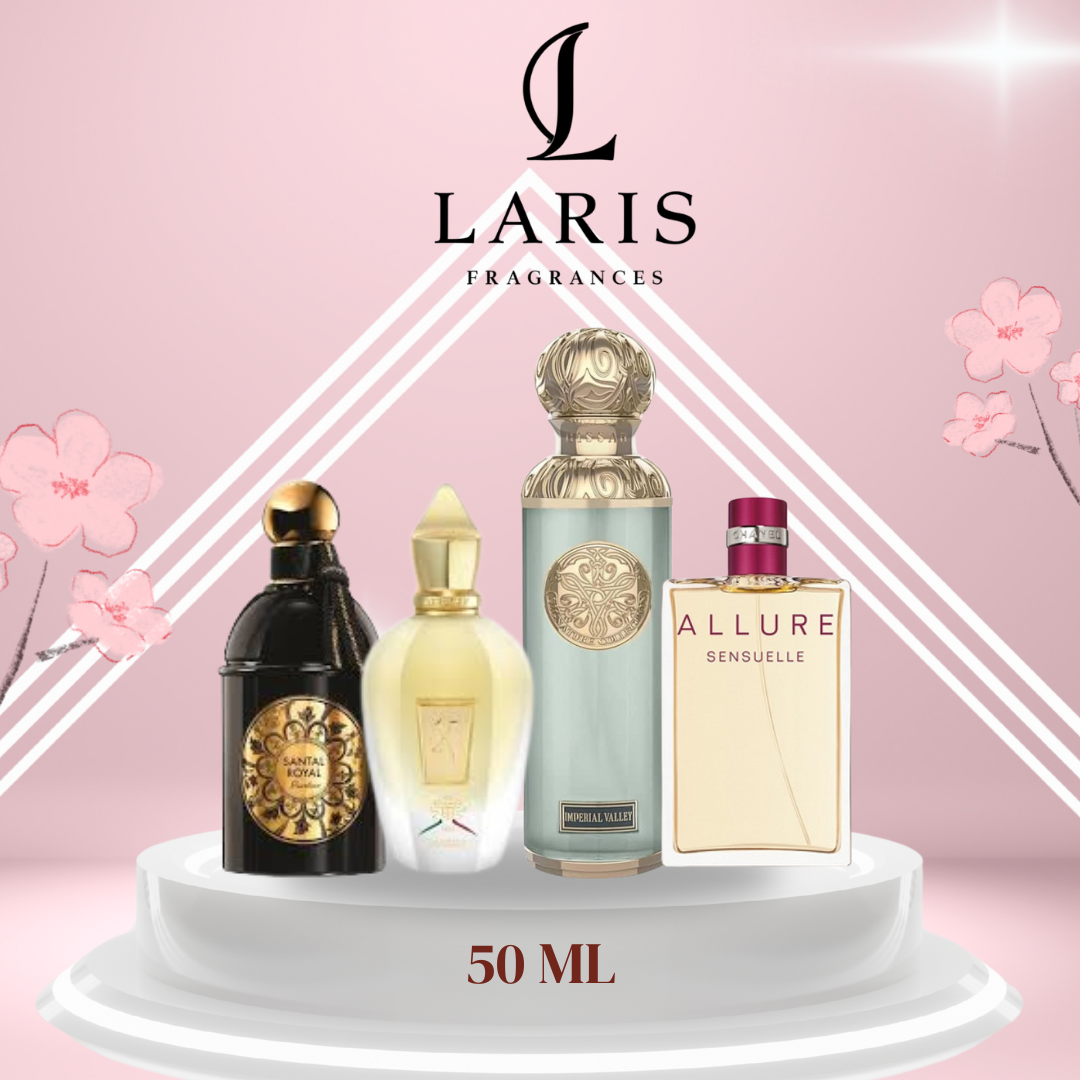 allure sensuelle+Gisah+mon guerlain+Naxos