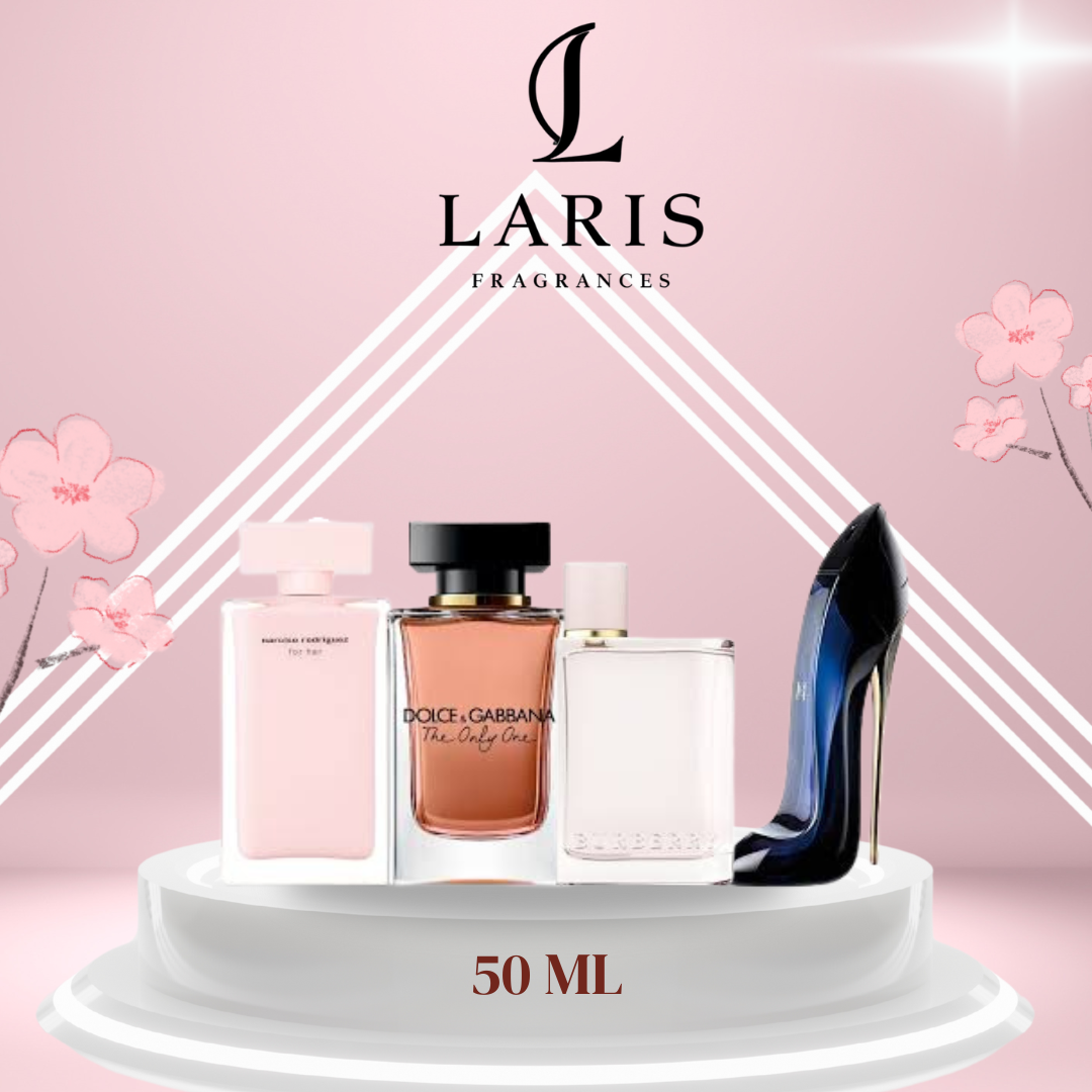 narciso rodriguez for her+dg the only one+BURBERRY HER+good girl