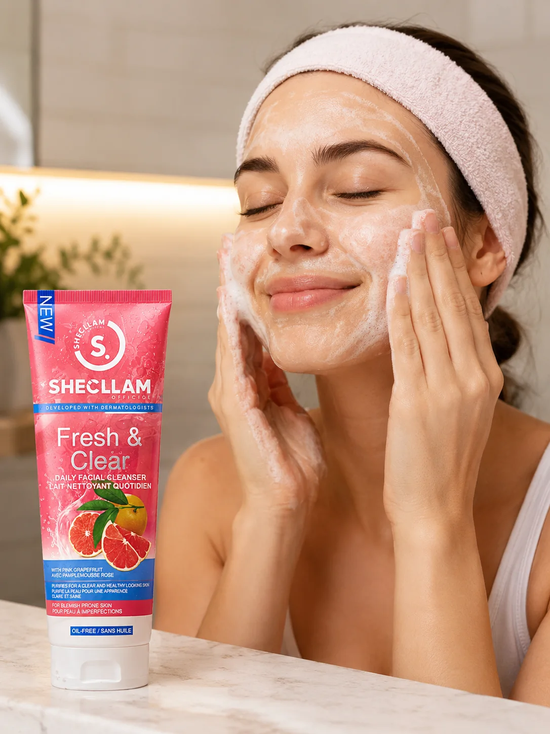 غسول الوجه اليومي Fresh & Clear Facial Cleanser