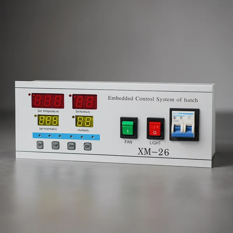 XM-26 – متحكم حرارة ورطوبة للفقاسات شاشة رقمية وتحكم دقيق