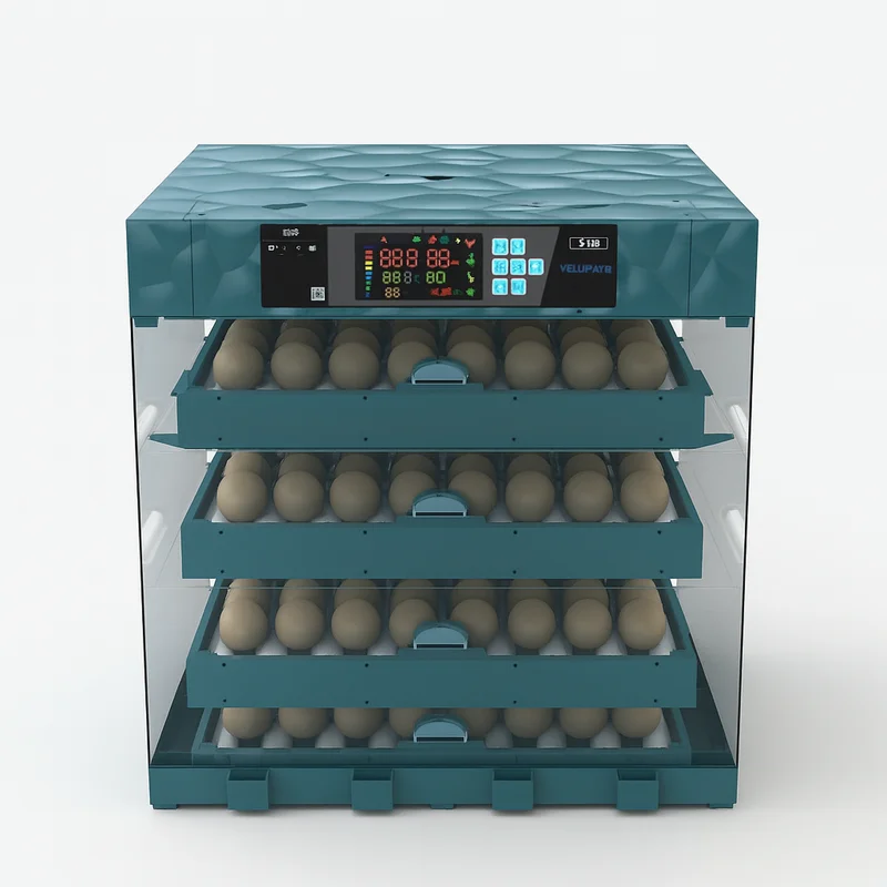 فقاسة بيض أوتوماتيكية 260 بيضة بنظام ألماني – تخفيض لفترة محدودة