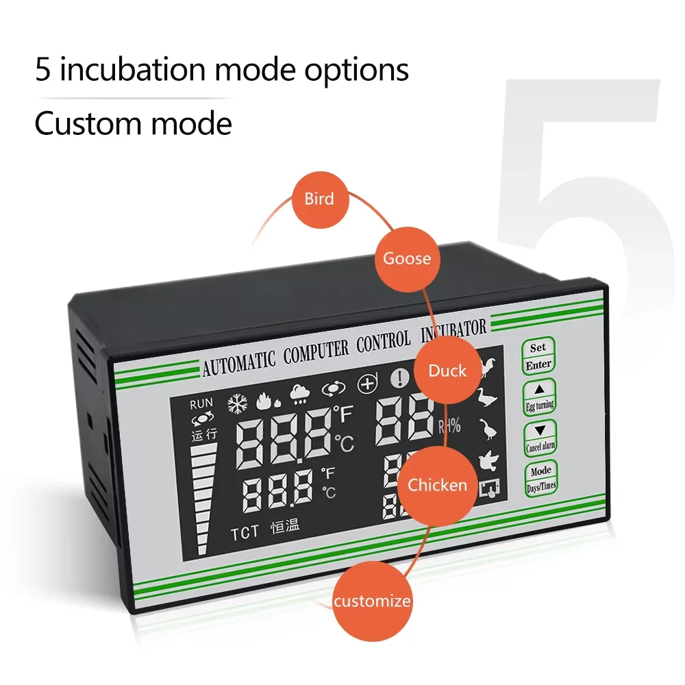 XM-18 S جهاز التحكم الأوتوماتيكي لفقاسات البيض