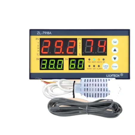 ZL-7918A – متحكم أوتوماتيكي للفقاسة تنظيم الحرارة والرطوبة بدقة