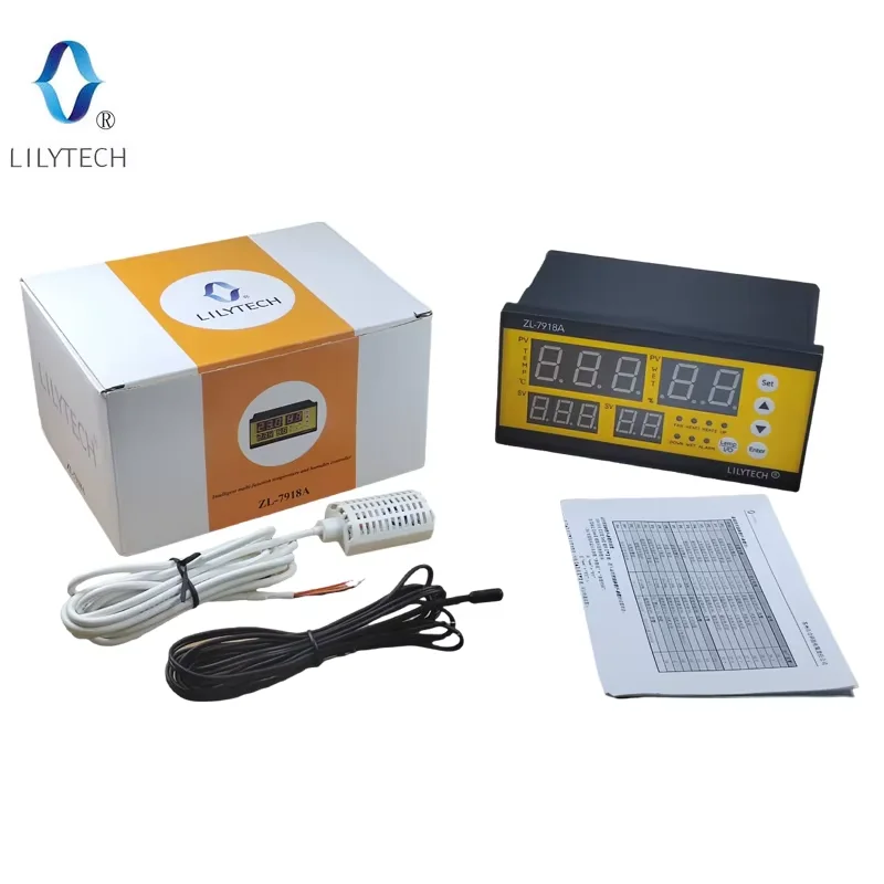 ZL-7918A – متحكم أوتوماتيكي للفقاسة تنظيم الحرارة والرطوبة بدقة