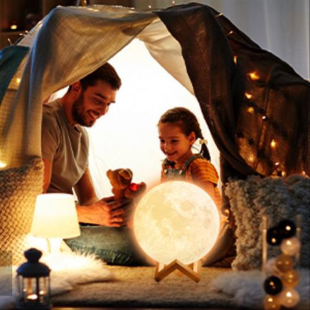 Moon Lamp with Stand