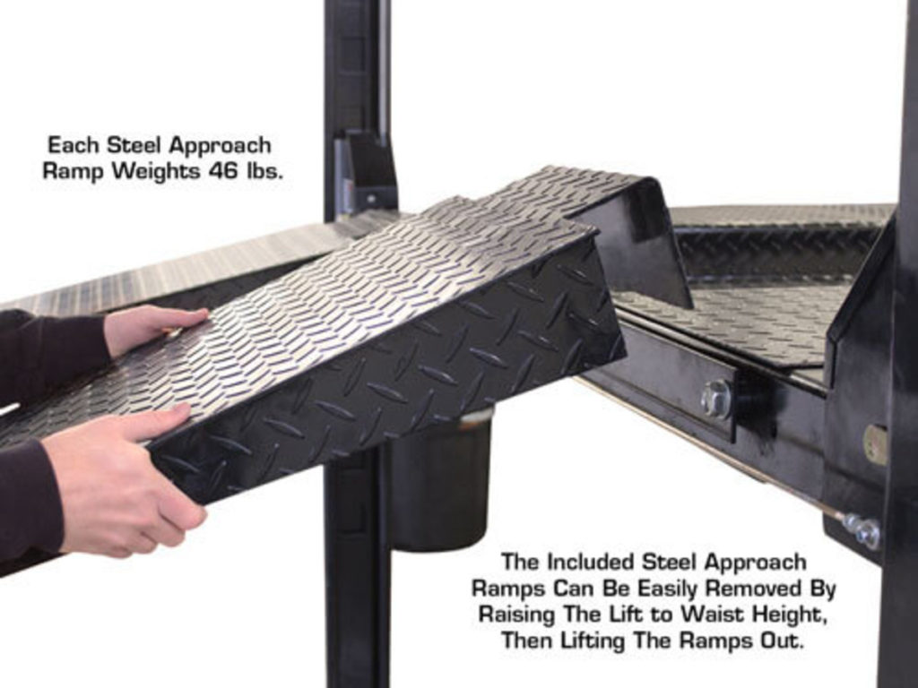 Garage PRO8000EXT-L 8,000 lb Extra Tall/Extra Long 4-Post Lift